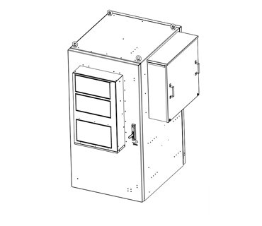NEMA Enclosures with Cooling System Stainless Steel/Aluminum