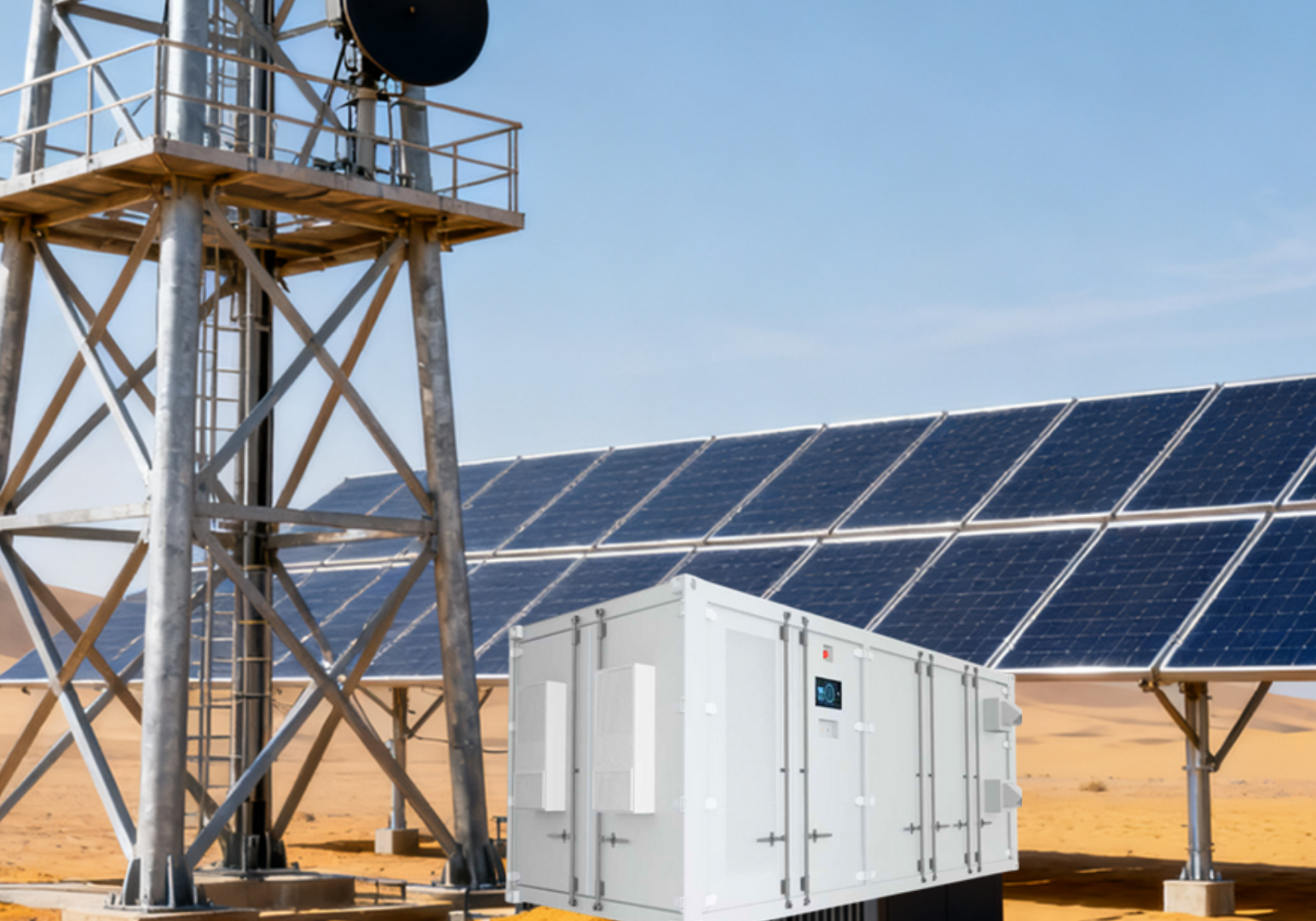 remote telecom station BESS solution
